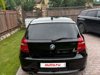 2011 BMW 1 серии 118i I (E81/E82/E87/E88) Рестайлинг, чёрный, 1200000 рублей, вид 2