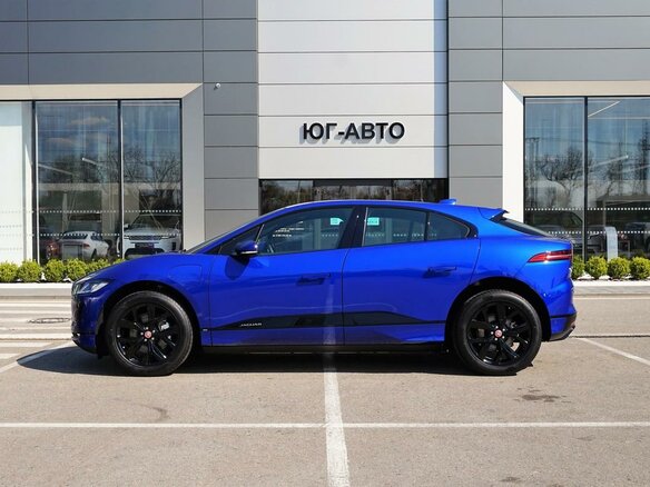 2019 Jaguar I-Pace I, синий - вид 44