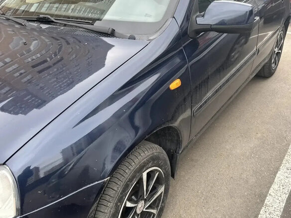 2012 Lada (ВАЗ) Kalina I, синий, 275000 рублей - вид 4