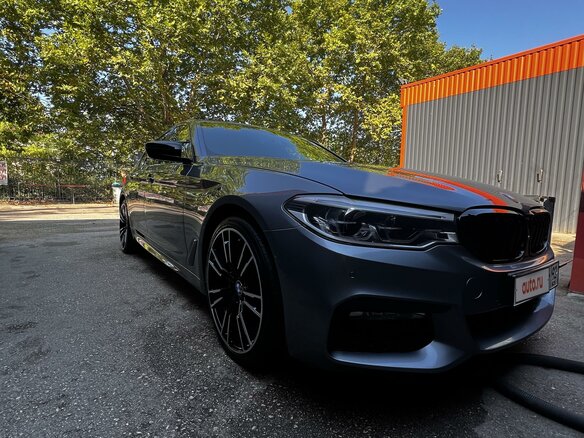 2017 BMW 5 серии 520d VII (G30/G31/G38), серый, 4400000 рублей - вид 3