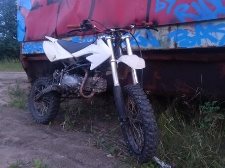 2024 Kayo Basic TT125, белый, 75000 рублей, вид 3