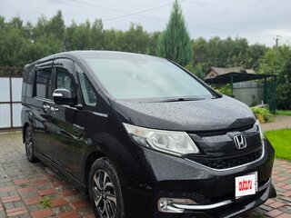 2015 Honda Stepwgn Spada V, чёрный, 1650000 рублей, вид 1