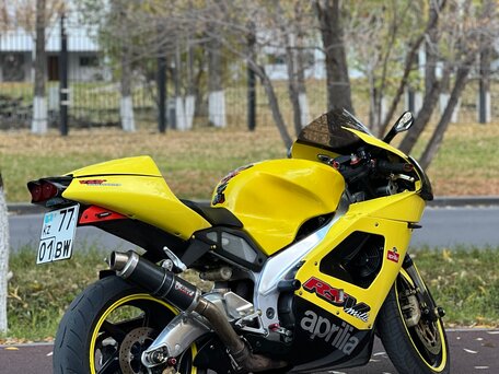 2002 Aprilia RSV Mille, жёлтый, 400000 рублей, вид 3