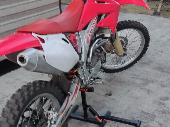 2008 Honda CRF 450R, красный, 301000 рублей - вид 1