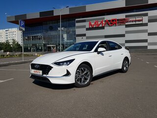 2020 Hyundai Sonata VIII (DN8), белый, 2150000 рублей, вид 2