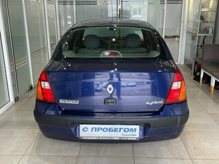2002 Renault Symbol I Рестайлинг, синий, 305000 рублей, вид 3