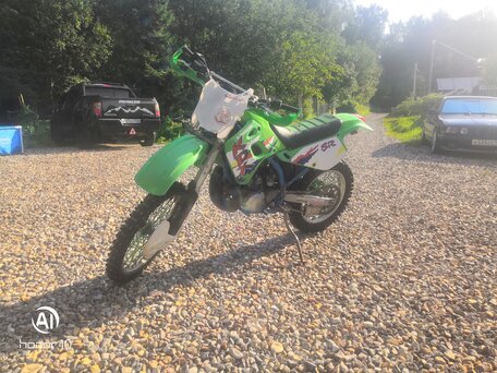 1996 Kawasaki KDX 250, зелёный, 350000 рублей, вид 4