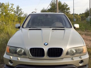 2001 BMW X5 3.0i I (E53), золотистый, 1250000 рублей, вид 3