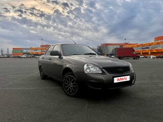 2017 Lada (ВАЗ) Priora I Рестайлинг, коричневый, 600000 рублей, вид 1