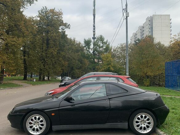 1995 Alfa Romeo GTV, чёрный - вид 6