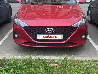 2020 Hyundai Solaris II Рестайлинг, красный, 1279999 рублей, вид 1