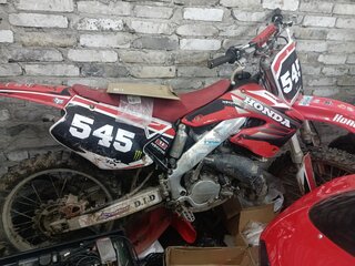2001 Honda CR 125R, красный, 220000 рублей, вид 1