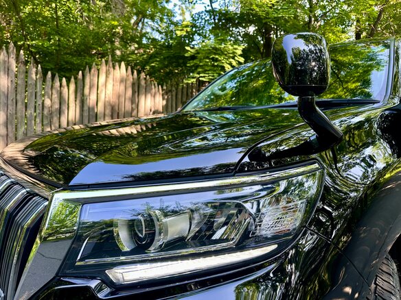 2019 Toyota Land Cruiser Prado 150 Series Рестайлинг 2, чёрный, 5050000 рублей - вид 19
