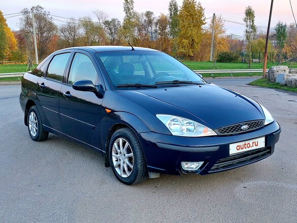2005 Ford Focus I Рестайлинг, синий - вид 2