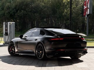 2018 Porsche Panamera Turbo II, чёрный, 8500000 рублей, вид 4