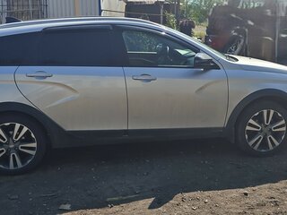 2021 Lada (ВАЗ) Vesta SW Cross I, серебристый, 1300000 рублей, вид 3