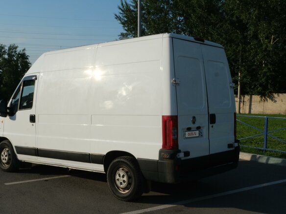2008 Fiat Professional Ducato, белый - вид 2
