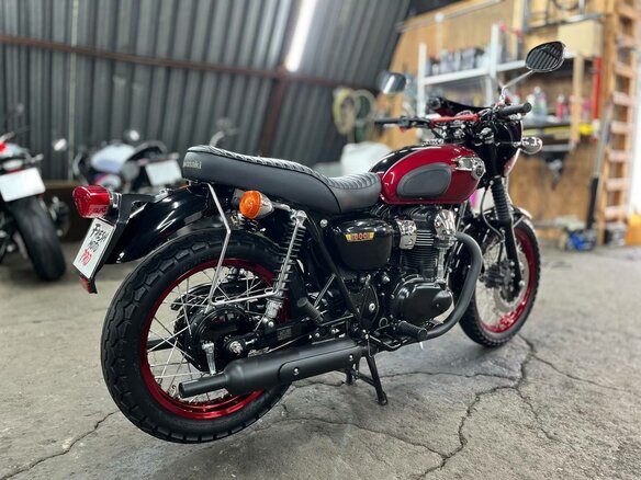2012 Kawasaki W 800, пурпурный, 750000 рублей - вид 5