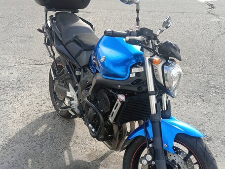 2007 Yamaha FZ6, синий, 490000 рублей, вид 1