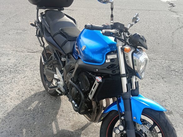 2007 Yamaha FZ6, синий, 490000 рублей