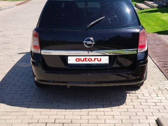 2006 Opel Astra H Рестайлинг, чёрный, 400000 рублей - вид 4