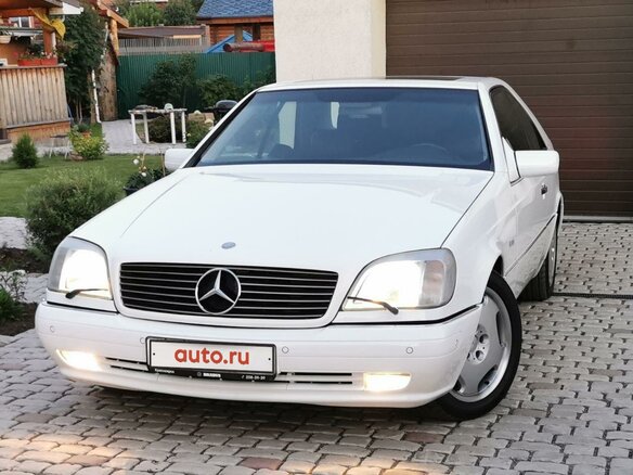 1997 Mercedes-Benz CL-Класс 600 I (C140), белый - вид 34