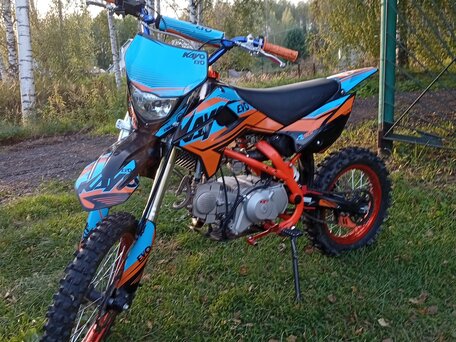 2023 Kayo Evolution YX125EM, оранжевый, 90000 рублей, вид 4