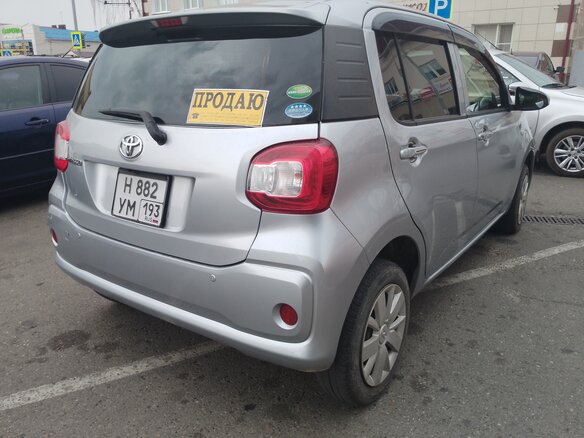2018 Toyota Passo III, серый, 950000 рублей - вид 2