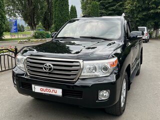 2014 Toyota Land Cruiser 200 Series Рестайлинг 1, чёрный, 3250000 рублей, вид 4