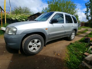 2001 Mazda Tribute I, серебристый, 475000 рублей, вид 2