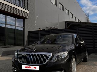 2016 Mercedes-Benz Maybach S-Класс 500 I (X222), чёрный, 4000000 рублей, вид 1