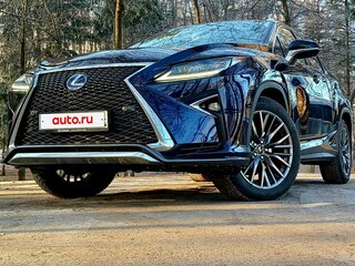 2019 Lexus RX 450h IV, синий, 5900000 рублей, вид 3