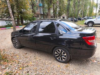 2022 Lada (ВАЗ) Granta Euro-2 I Рестайлинг, чёрный, 850000 рублей, вид 4