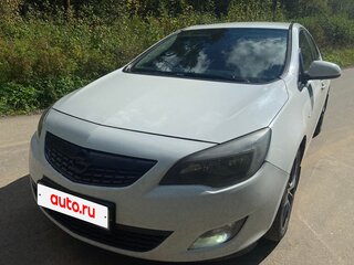 2012 Opel Astra J Рестайлинг, белый, 450000 рублей, вид 1