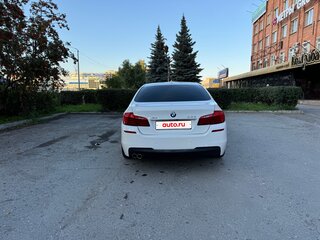 2014 BMW 5 серии 528i xDrive VI (F10/F11/F07) Рестайлинг, белый, 2200000 рублей, вид 4