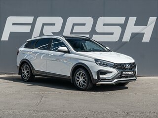 2024 Lada (ВАЗ) Vesta SW Cross I Рестайлинг (NG), белый, 1409000 рублей, вид 1