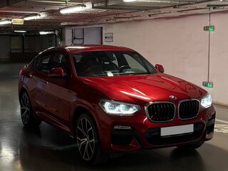 2018 BMW X4 30i II (G02), красный, 3350000 рублей, вид 4