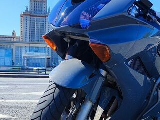 2005 Honda VFR 800, серый, 435000 рублей, вид 3