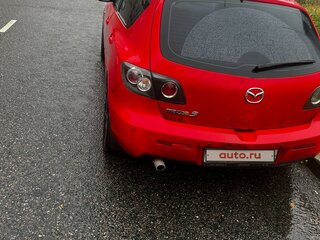 2007 Mazda 3 I (BK) Рестайлинг, красный, 560000 рублей, вид 4