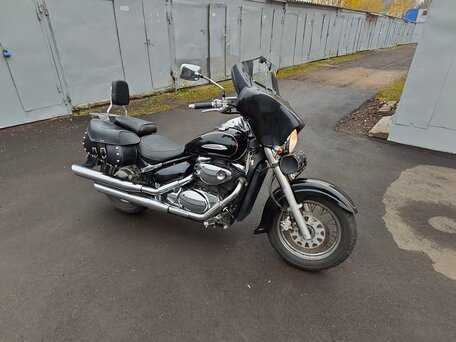 2004 Suzuki Intruder VL 400 Classic, чёрный, 345000 рублей, вид 4