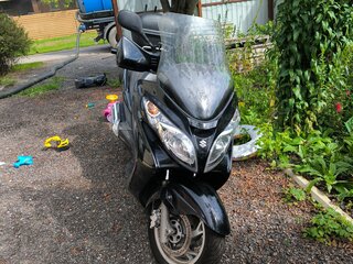 2008 Suzuki Burgman (SkyWave) 400, чёрный, 300000 рублей, вид 1