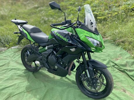 2018 Kawasaki Versys 650, зелёный, 600000 рублей, вид 5