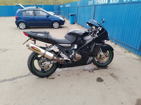 2000 Kawasaki ZX-12 Ninja, чёрный, 550000 рублей, вид 3