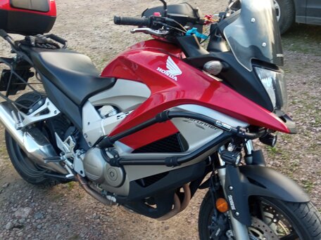 2012 Honda VFR 800X (Crossrunner), красный, 690000 рублей, вид 2