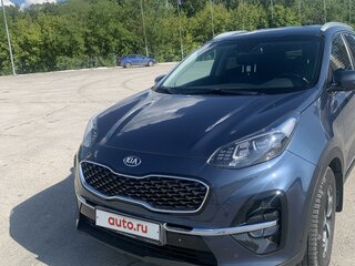 2019 Kia Sportage IV Рестайлинг, синий, 2180000 рублей, вид 1