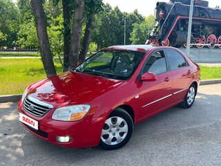 2008 Kia Cerato I Рестайлинг, красный, 650000 рублей, вид 2