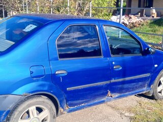 2008 Renault Logan I, синий, 220000 рублей, вид 2