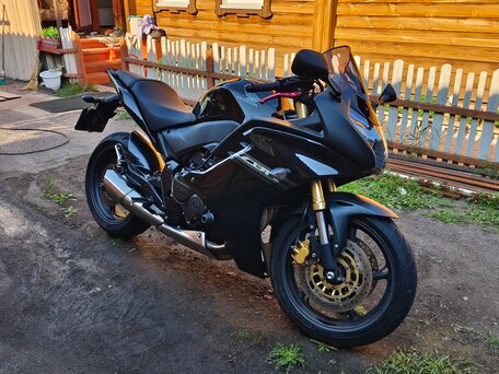 2014 Honda CBR 600F, чёрный, 600000 рублей, вид 2