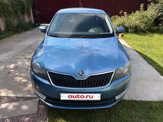 2015 Skoda Rapid I, голубой, 1150000 рублей, вид 3