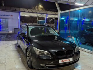 2008 BMW 5 серии 520d V (E60/E61) Рестайлинг, чёрный, 1250000 рублей, вид 1